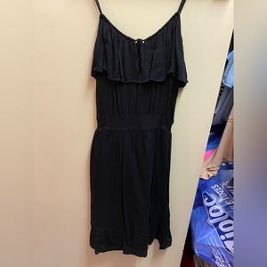 Black spring & summer dress
